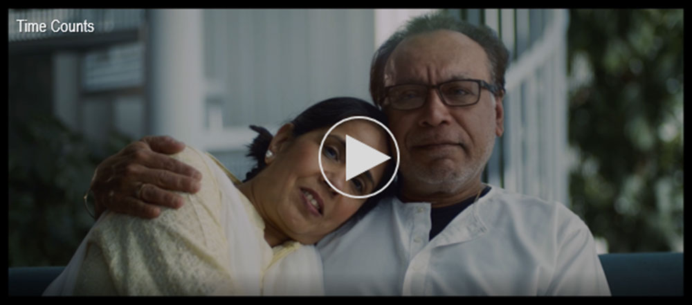 因为与癌症赛跑，每一天都很重要……我们分秒必争！