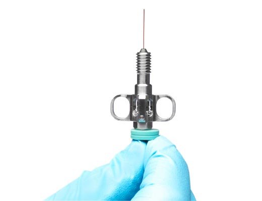 Self tightening column nut