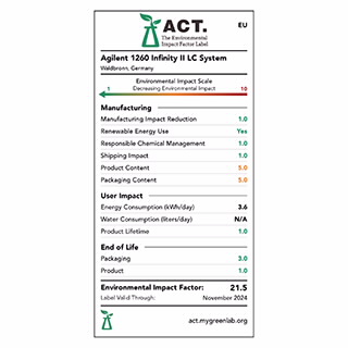 1260 Infinity II 多检测器 GPC/SEC 系统
