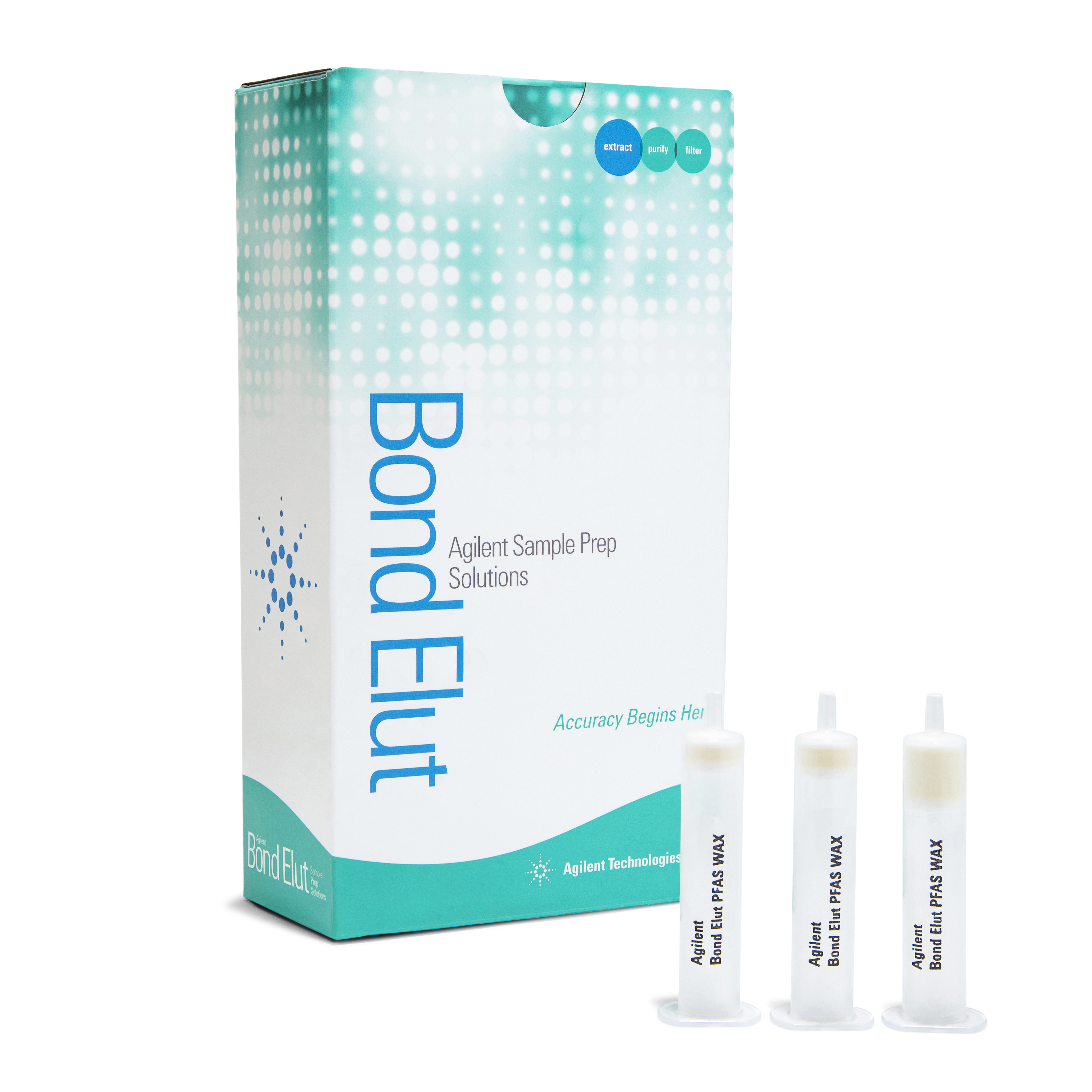 Bond Elut PFAS WAX 固相萃取 (SPE) 小柱