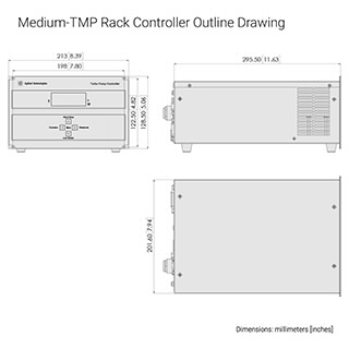TwisTorr 中型 TMP 机架控制器