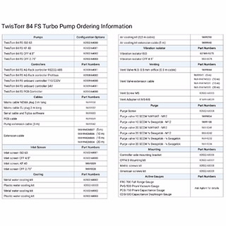 TwisTorr 84 FS 涡轮分子泵