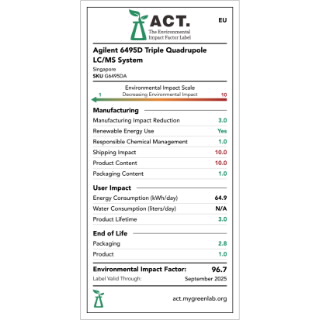 6495D 三重四极杆液质联用系统