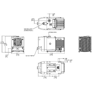 IDP-4 涡旋式干泵