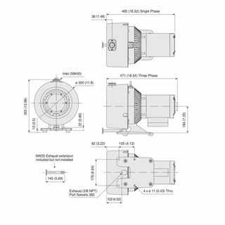 TriScroll 600 涡旋式干泵